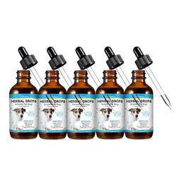 Pet Wellbeing Throat Gold koirille - luonnollinen yrttiyskä, kurkku ja hengitystuki koirille 5pcs