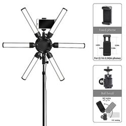 Trumsen Multimedia Extreme Star Light Light Lamp 3200-5600k Led Ring Light Valokuvaavalaistus kamerapuhelimen meikkiin