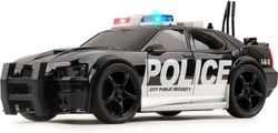 Baicccf Poliisiauton kitkakäyttöinen mittakaava 1:20 valoilla, sireeneillä ja äänillä Kestävät lapset Pelastus Hätätilanne Kaupungin poliisi Ajoneu...