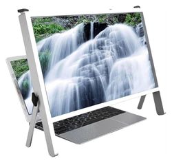 Kannettavan tietokoneen näytön suurennuslasi, säädettävä pöytäteline, tietokoneen näytön suurennuslasi kannettavalle tietokoneelle, suurennuslasi