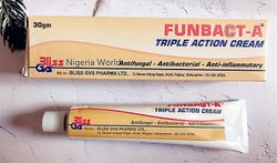 1mor Nigeriaworld Funbact-a Triple Action Cream Antifungal 30g