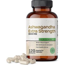 Ashwagandha - Adaptogen Supplement for skjoldbrusk støtte, ledd, stress, fokus og minne *