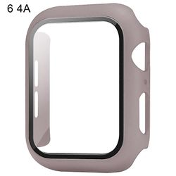 litelamg Watch Screen Protector Bubble Free Bubble Free PC Smart Watch Screen Protective Case til Apple Watch 6 / SE 6 4A