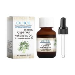 Cyperus Rotundus Oil hidastava / vähentävä vartalon karvojen kasvuöljy naisille miehille OUHOE 1pc