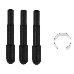 3 kpl kynän kärkiä Active Pen G2/G3/T4Z24AA/6SG43UT/6SG43AA/4KL69AA -kynään EliteBook X360 1030 G -laitteelle Musta