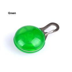 2pcs Night Safety Glow I den mørke lyse halskæde hund krave, grøn farve