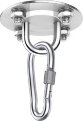 Kattokoukku riipputuoli Premium ruostumattomasta teräksestä valmistettu kiinnike jopa 400kg riipputuoliriippulle