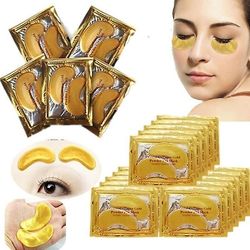 24k Guld Anti-aging Eye Deep Fugtgivende Forbedre elasticitet 50pcs