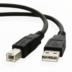 Hellfire Trading USB-kabel for Novation LaunchKey 61 49 25-tasters tastaturer Kompakt MIDI Svart