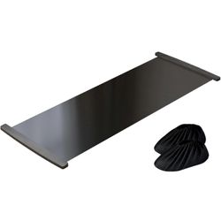 Etusivu liukulauta liukumatto laihtua harjoitteluun päätypysähdyksillä jalat pakaralihakset Musta