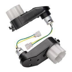 2kpl 12V RS390 16000RPM lasten ajovaihteisto tasavirtamoottorilla, 390 moottori vaihdelaatikolla lasten autoihin Musta