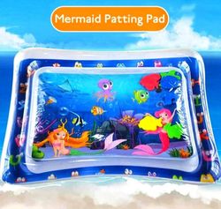 Baby Vann lekematte Store oppblåsbare spedbarn Småbarn Playmat Kids Xmas Leker Moro Havfrue