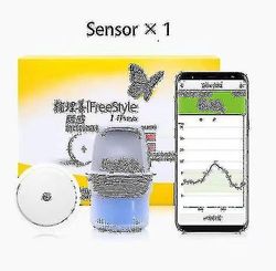 Freestyle Libre 24-timers overvågning i realtid Blodsukkermåler sensor scanner Sanguis finger diabetes blodsukker monitorAA