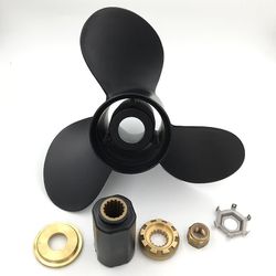 Ruili 13x18 aluminium påhængsmotor propel til kviksølv 40-125 Hk 48-16988a46