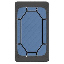 Lakanoiden pidikkeiden hihnat - Kestävät tarttujat - Vahvistettu laskuvarjojohto - 360 asteen lakanankiristin - Vahvin ja tehokkain jatkopala - Sopii