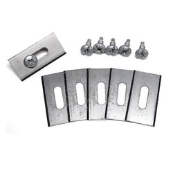 30 Husqvarnan nurmikon terän pakkaus, jossa on kaksinkertainen terävä ruostumattomasta teräksestä valmistettu terä Ty