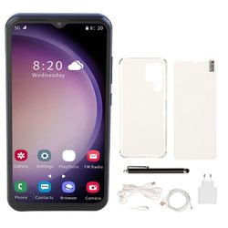 S23 Ultra 6,52 tuuman 4G-älypuhelin 6 Gt 128 Gt Android 12: lle 5GWIFI-matkapuhelin kynällä 100240V sininen sininen EU-pistoke