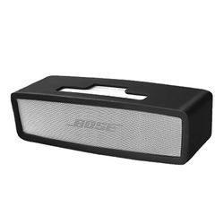 unbrand Suojaava silikonikotelon kansi Bose Soundlink Mini 1/2 Bluetooth-kaiuttimelle kannettava kantopussi - musta