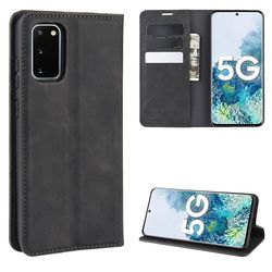 Gangxun Sag til Samsung Galaxy S20 Fe 5g/4g Premium Læder Magnetisk Lukning Sort