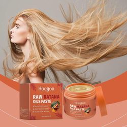 unbrand Raaka batanaöljy hiusten kasvuun, 100% puhdas, orgaaninen batanaöljy, puhdistamaton batanaöljyhiusnaamio, auttaa pörröisyydessä, halkeamiss...