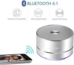 Lenrue langaton Bluetooth-kaiutin Harmaa 2.7x2.7x1.8 Inch
