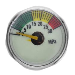 Valoisa sukellussylinterin painemittari 30 m sukelluspainemittari vedenpitävä syvyysmittari yösukellukseen Tarkka näyttö turvalliseen sukellukseen ...