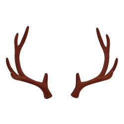 Luova sarvihirven sarvipuku asusteen cosplay-juhliin ja meikkiin Halloween-päähineprojektiin hiusvanteen materiaalit Nyveilevä kahviholl