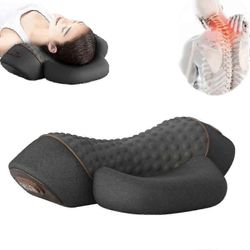 Callixe kohdunkaulan tyyny niskakivun lievitykseen, hierontaan ja vetoon sängylle ja selälle Harmaa Three