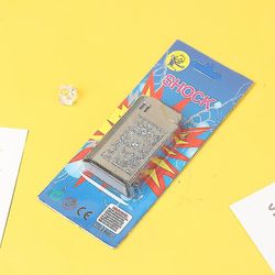 DUQI Gags Käytännölliset vitsit Kepponen Teaser Electric Shock Lighters led-valotempulla