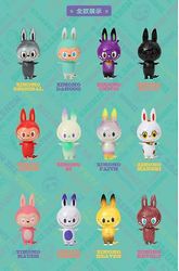 Bicaco Popmart Zimomo Mini Labubu 3. serie Blind Box De små monstre Action Anime Figur Collection Overraskelse Box Gaver 12stk confrim stilarter