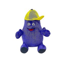 Irvistävä keltainen hattu pehmolelu