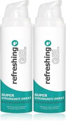 Antiperspiranttigeeli, reseptivoimainen deodorantti liikahikoiluun, antiperspirantti naisille ja miehille, kainalohikisuoja 2kpl