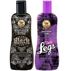 Australian Gold Australian kulta syntisen musta + tummat jalat lahkeisiin