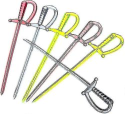 600 kpl valikoitu väri kertakäyttöinen muovinen hedelmämiekka poimii ruoka hammastikkuja cocktailtikut juhlat joulukuu hwy