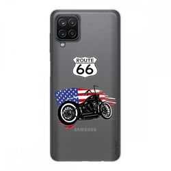 Crazy Kase Sag til Samsung Galaxy A12 Soft, Harley Motorcykel