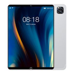 10,1 tuuman Tablet PC 1GB + 16GB Android Smart Tablet 1280x800 IPS -näyttö Tablet Tuki Dual Sim Dual Standby valkoinen UK-pistoke