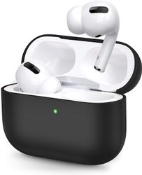 AIR Flydende silikonekasse til Apple AirPods Pro 3. 2019-sort