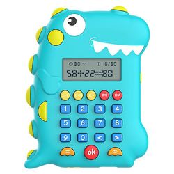 Dinosauruslaskentaharjoittajat Älykäs virheenkorjaustietokone lapsille Sininen