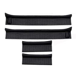 Oven kynnyssuojat Oven kynnysmerkintä vuosille 2018-2022 - Wrangler JL &; 2020-2022 - JT Tarvikkeet ,Musta