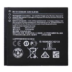 Nokia 1 3,85 V 2125 mAh Li-polymeeriakkukokoonpanon osa (koodi: BV-5V) (ilman logoa)