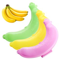 Banan Case, 3 Pack gjenbrukbare Banana Holder Banana Guard Case drz