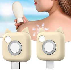 UV-kamera aurinkovoidetestiin kannettava UVlook UV-kamera aurinkovoidetta varten Keltainen Android