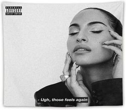 SNOH Aalegra ugh Those Feels Again Albumin kansimusiikki Teema Luova seinävaate Makuuhuoneen sisustus Hanging-1 80x60in 200x150cm