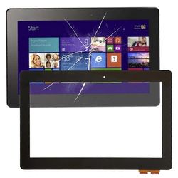 Kosketuspaneeli ASUS Transformer Bookille / T100 / T100TA JA-DA5490NB (keltainen flex-kaapeliversio)(musta)