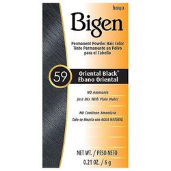 Bigen pysyvä hiusväri 59 itämainen musta, 0,21 oz