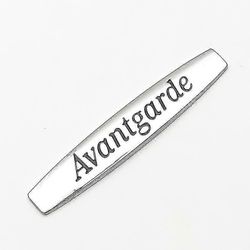 2kpl 3d metallilogo avantgarde tunnus auton lokasuojamerkki Mercedes Benz W205 W211 W212 W203 W204 avantgarde tarra lisävarusteet Kromi 2 kpl
