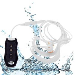 FM-radio 4GB ipx8 vanntett mp3 musikkspiller svømming dykking øretelefon headset sport stereo bass svømme mp3 med klipp