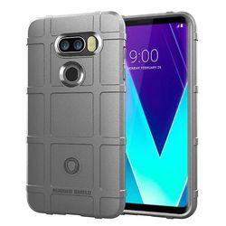 AIR Holdbart stødsikkert beskyttelsesskaletui til LG V30S ThinQ - grå