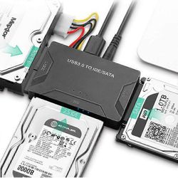 USB 3.0 to IDE ja Sata Converter ulkoinen kiintolevysovitinsarja universaalille versiolle 2.5/3.5