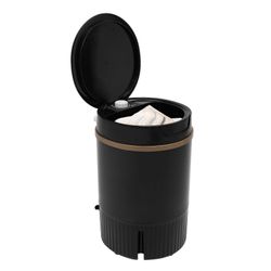 260W 4.5L minipesukone Musta
